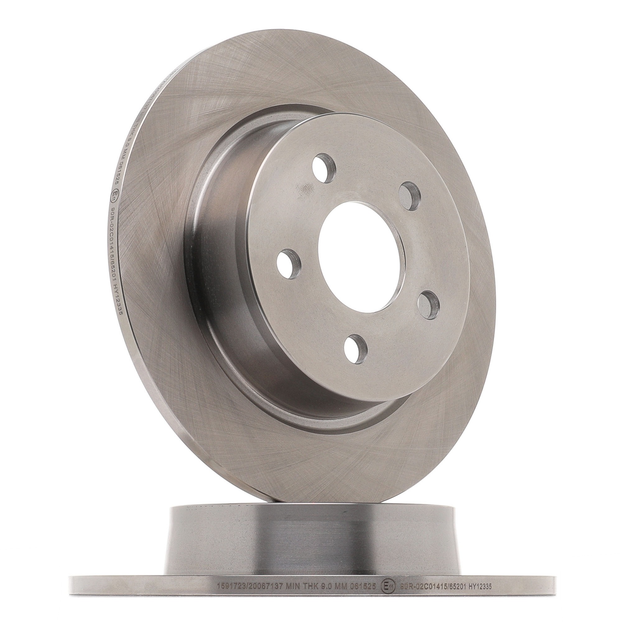 Bremsscheibe 82B3312 RIDEX 2279492 FORD