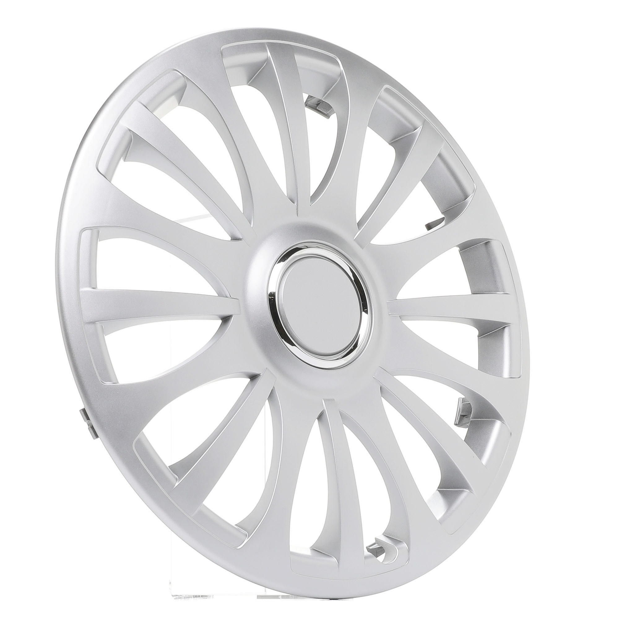 Side view of RIDEX 100009A0034 Wheel covers silver, 14Inch