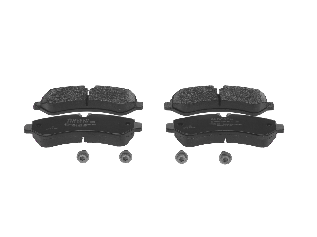 Plaquettes de frein A 907 420 87 00 BOSCH 0986460013 MERCEDES-BENZ