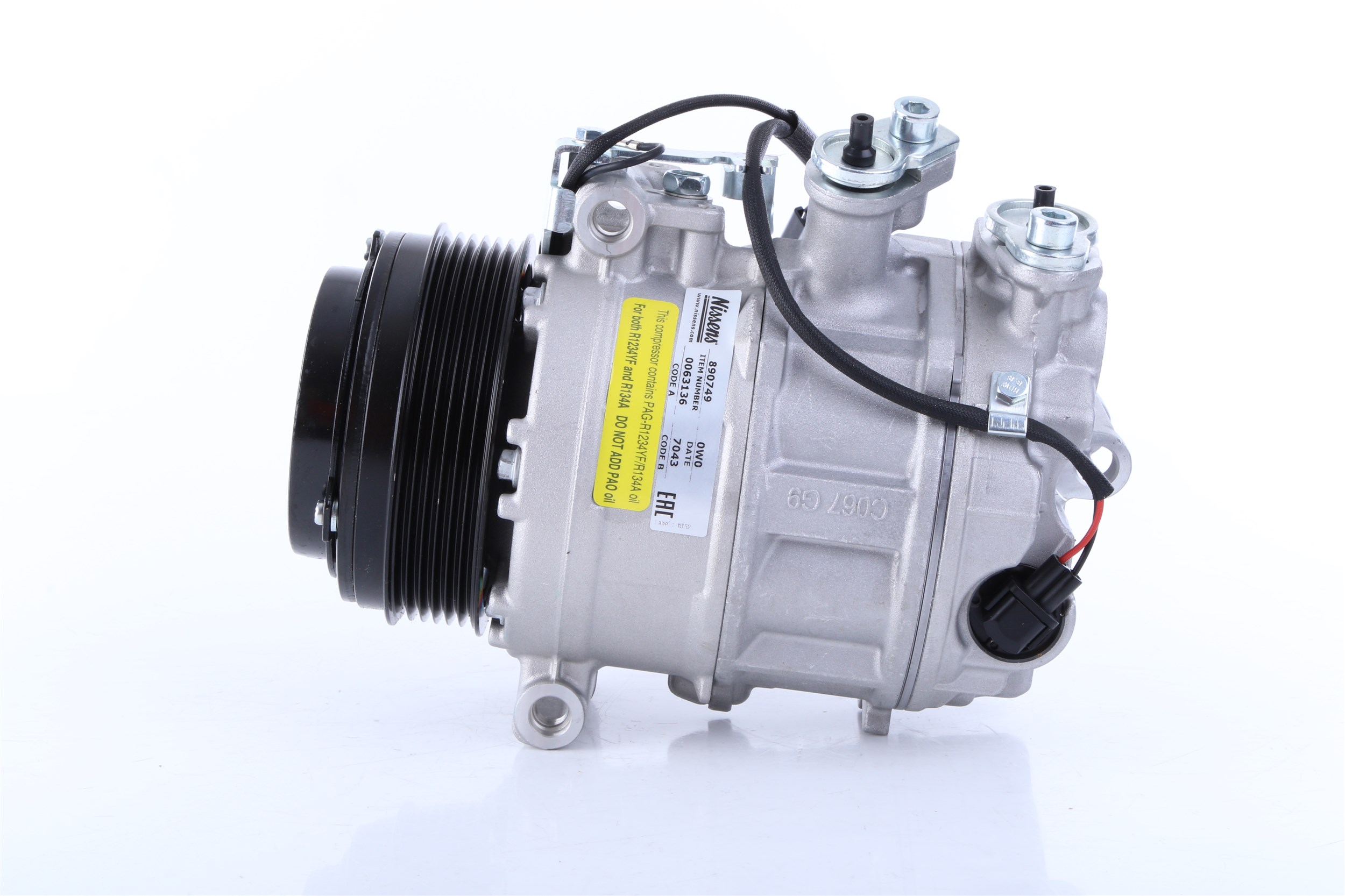 NISSENS 890749 Compresseur de clim