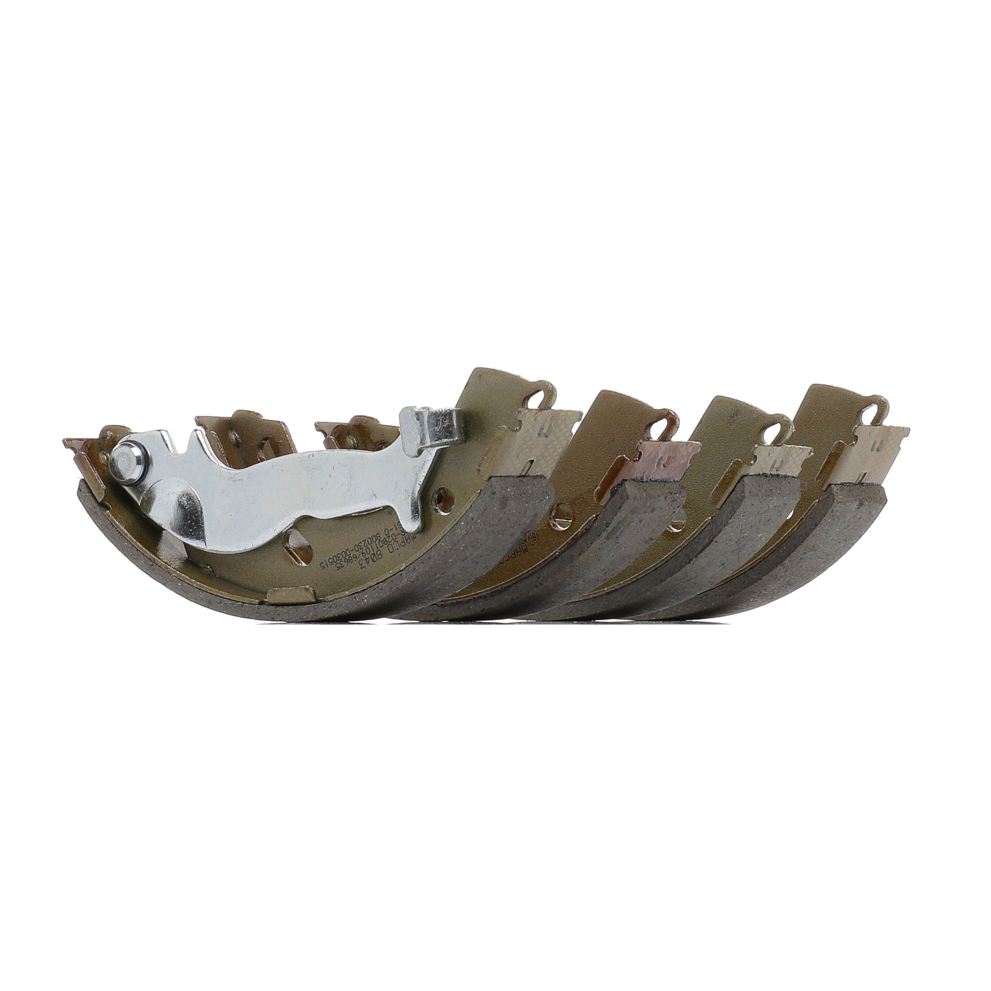 MAPCO 8043 Bremsbackensatz