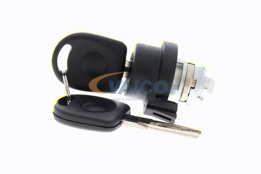 Barillet de serrure de porte 107905855CF VAICO V10-5976 VOLKSWAGEN, AUDI, SKODA, SEAT, PORSCHE