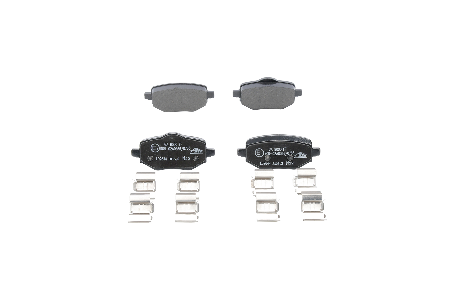 Plaquettes de frein ATE 13.0470-2644.2