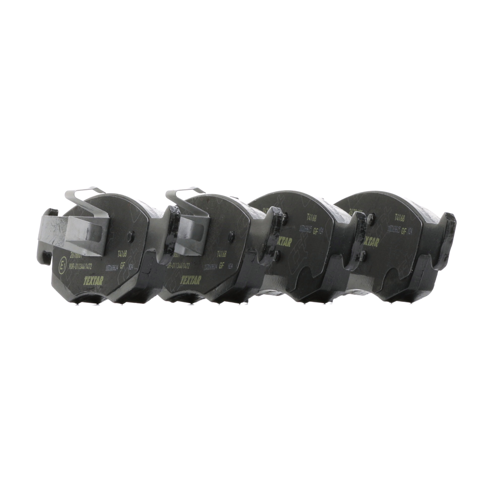 TEXTAR 2678601 Plaquettes de frein Largeur: 149,6mm, Hauteur: 52,5mm, Épaisseur: 17,3mm
