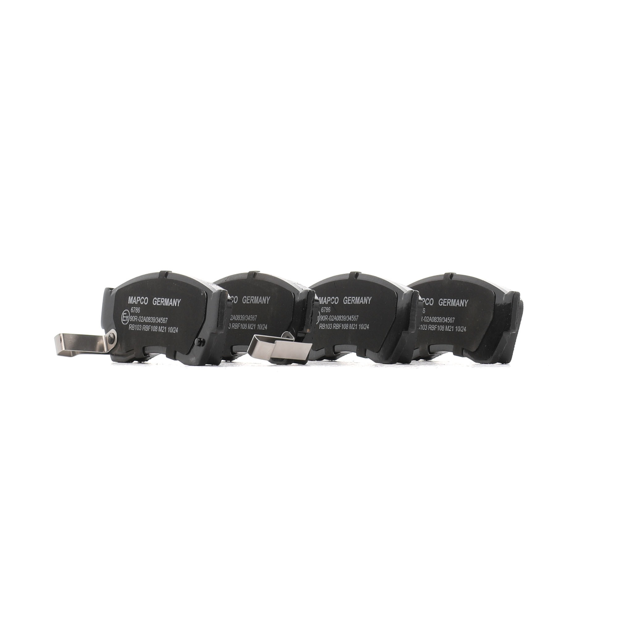 MAPCO 6786 Bremsbeläge