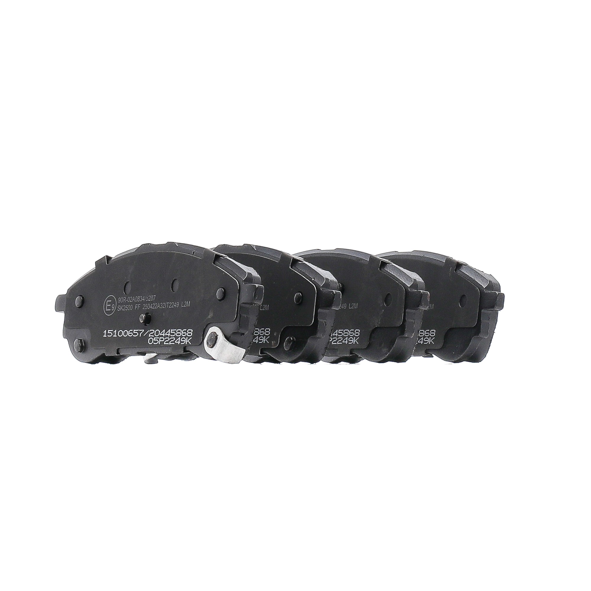 Plaquettes de frein 2230083 RIDEX 402B2058 OPEL, FORD, FORD USA