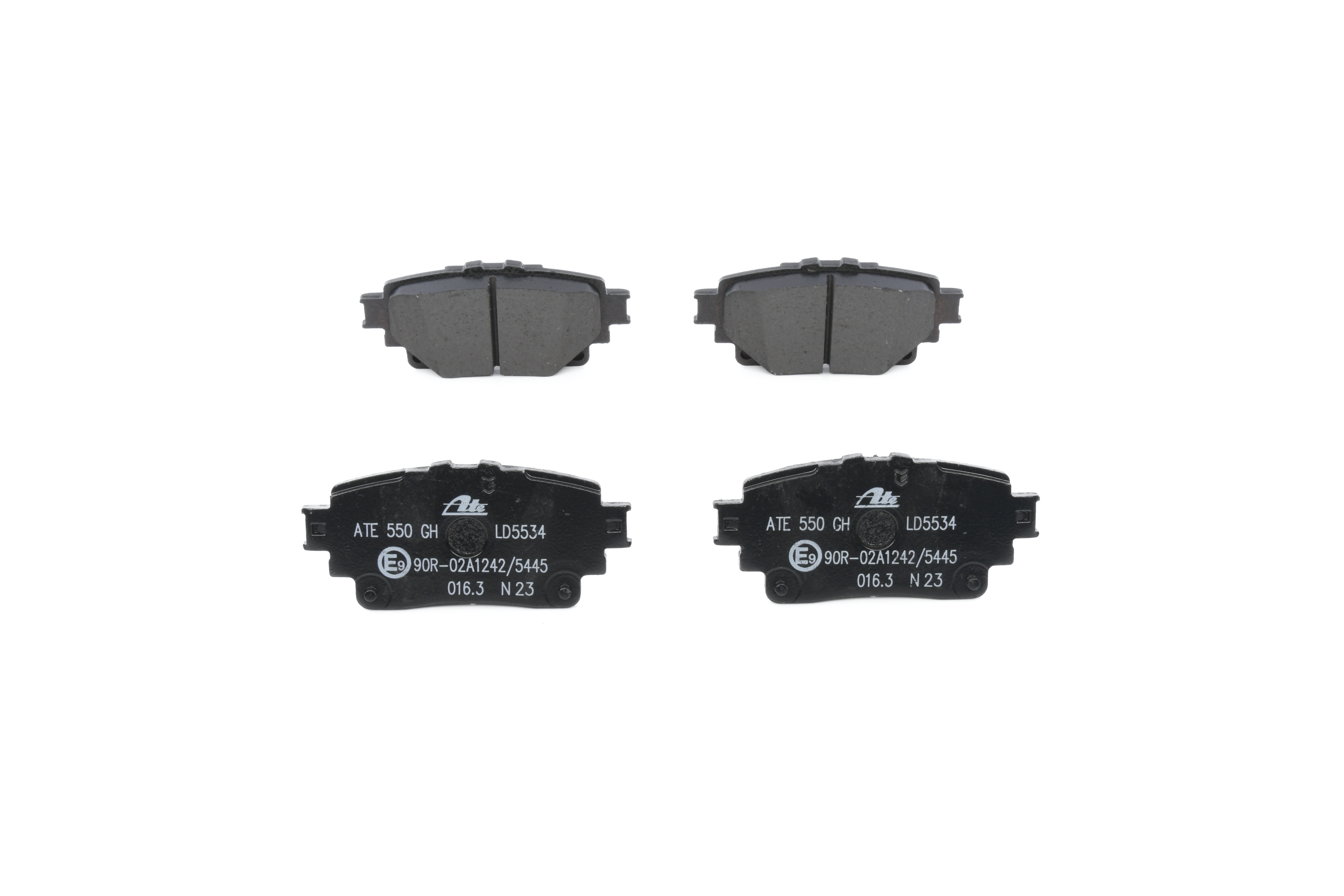 Brake pad set, disc brake ATE 20582 rating