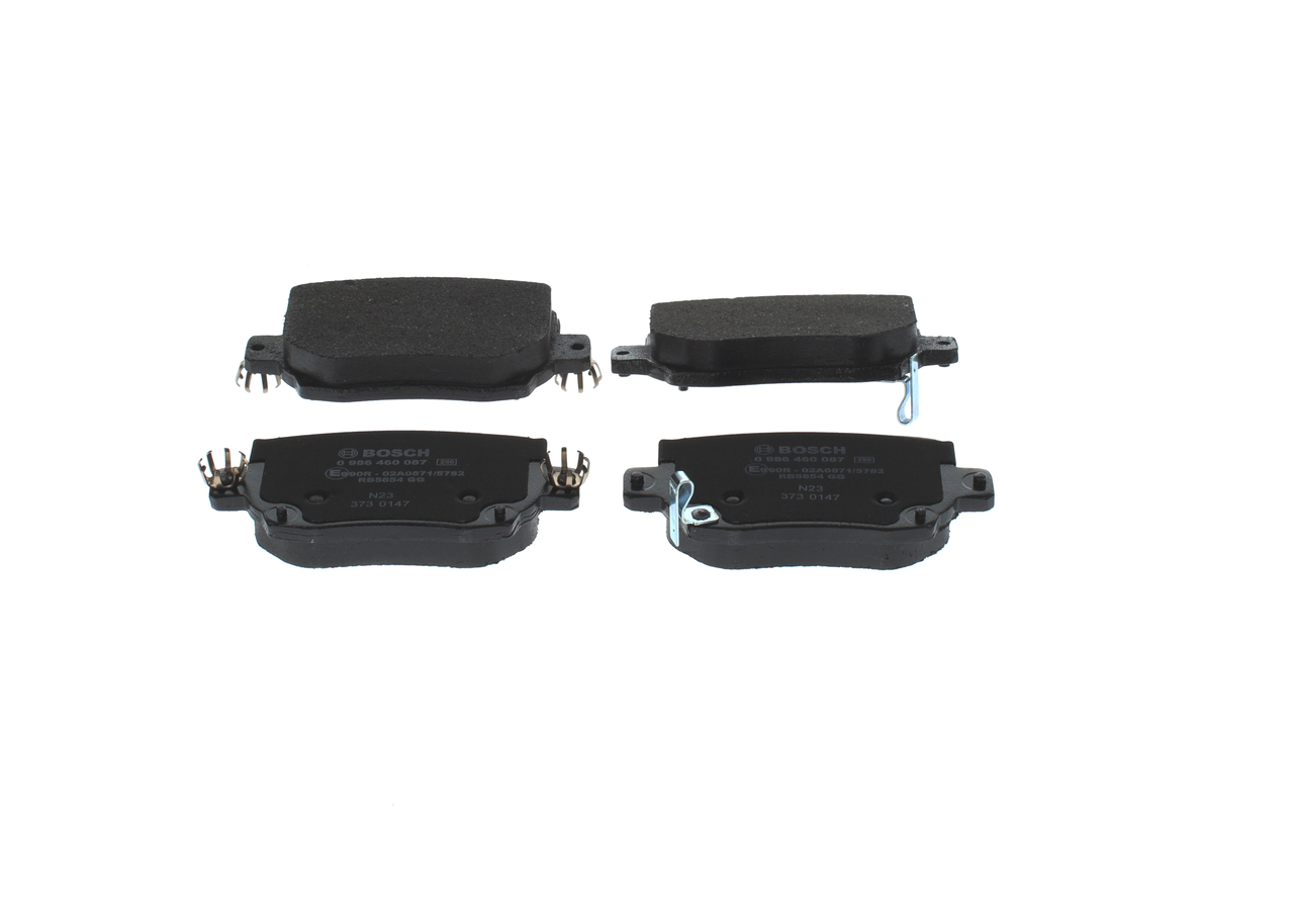 Комплект спирачно феродо, дискови спирачки 800824600D BOSCH 0986460087 TESLA