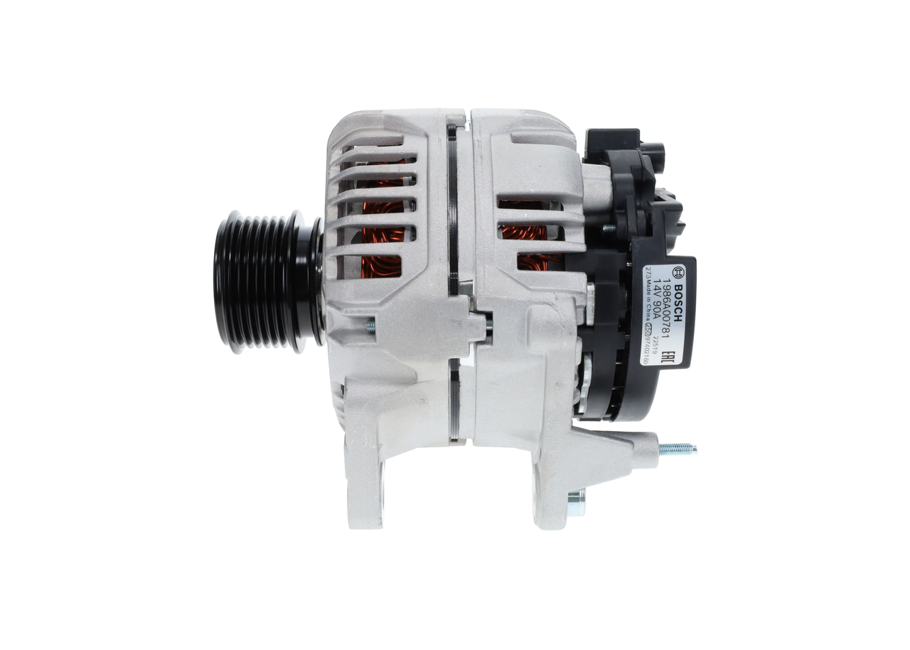 Lichtmaschine 045 903 023E BOSCH 1986A00781 VW, AUDI, MERCEDES-BENZ, SKODA, SEAT