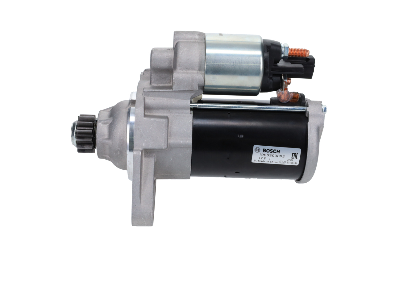 Anlasser 02Z911024F BOSCH 1986S00882 VW, AUDI, SKODA, SEAT