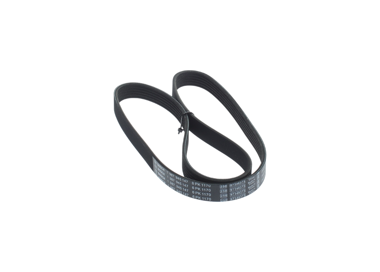 Keilrippenriemen 1 987 945 147 BOSCH 028260849H VW, BMW, AUDI, RENAULT, SKODA