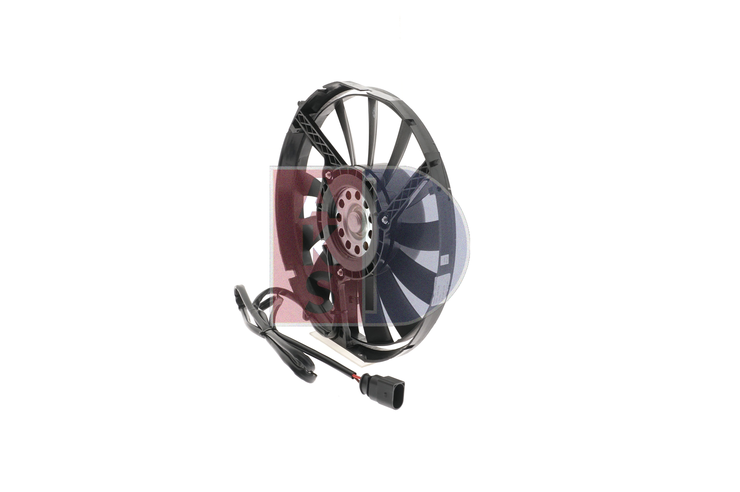 Kühlerlüfter 4B3 959 457 AKS DASIS 488150N VW, AUDI, FORD, SKODA, SEAT