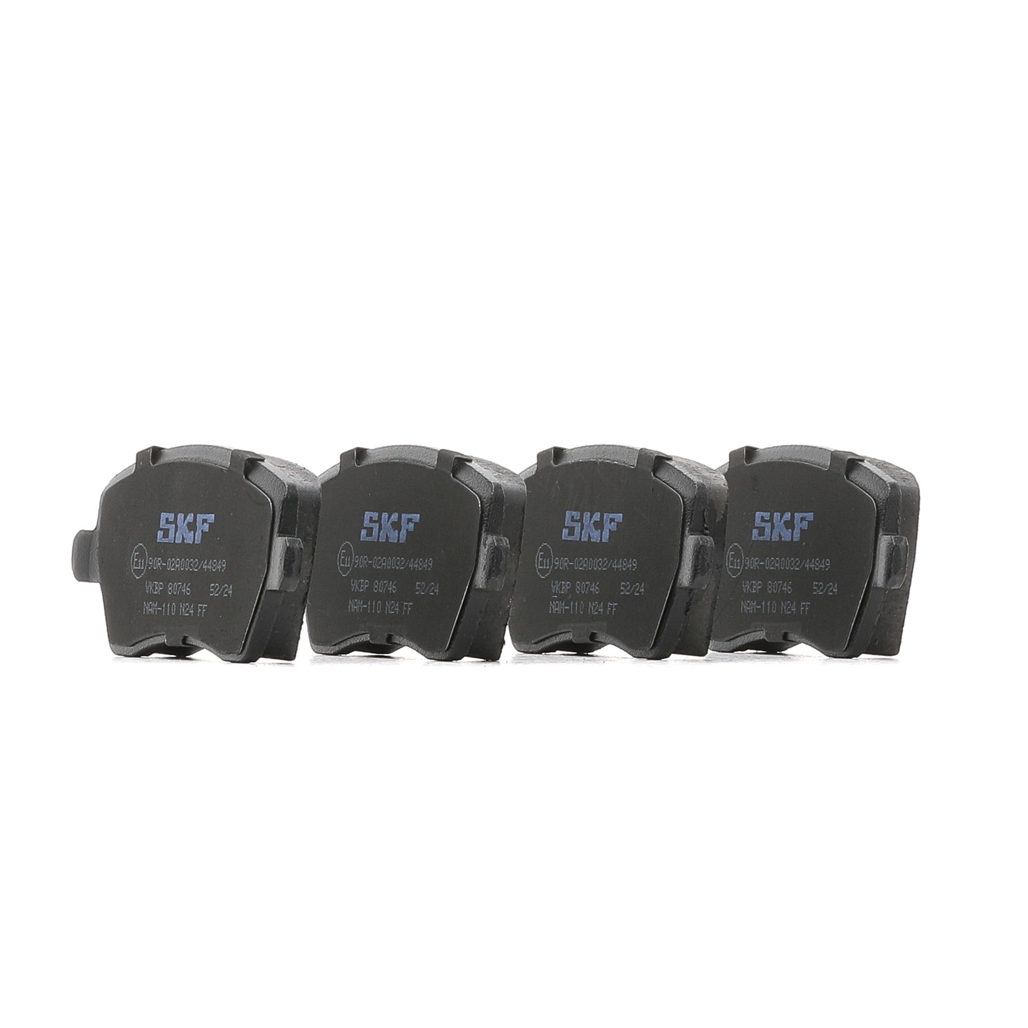SKF VKBP80746 Remblokset NISSAN Terrano III (D10) 1.6 102 Pk Benzine 2018