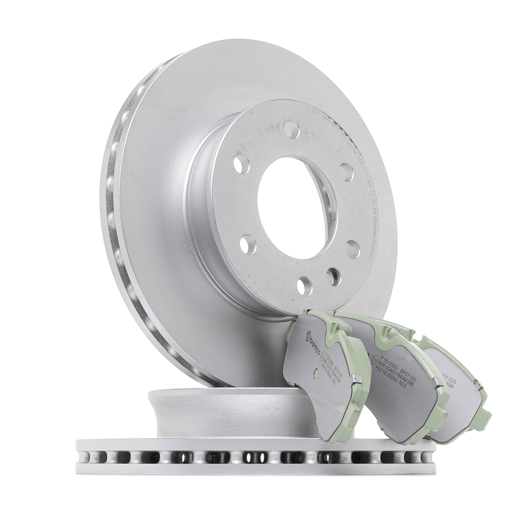 BREMBO KT10025 Дискове и накладки Mercedes Sprinter 4,6-t Ван цена преден и заден