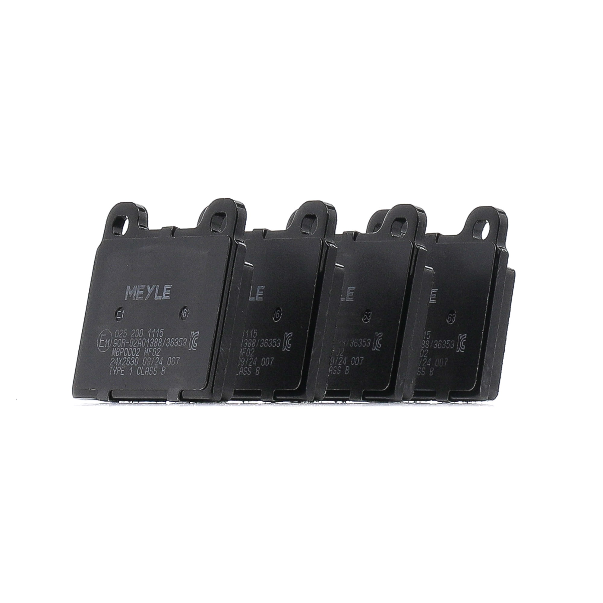Pastilhas de travão 60713601 MEYLE 0252001115 VW, MERCEDES-BENZ, OPEL, FORD, FIAT