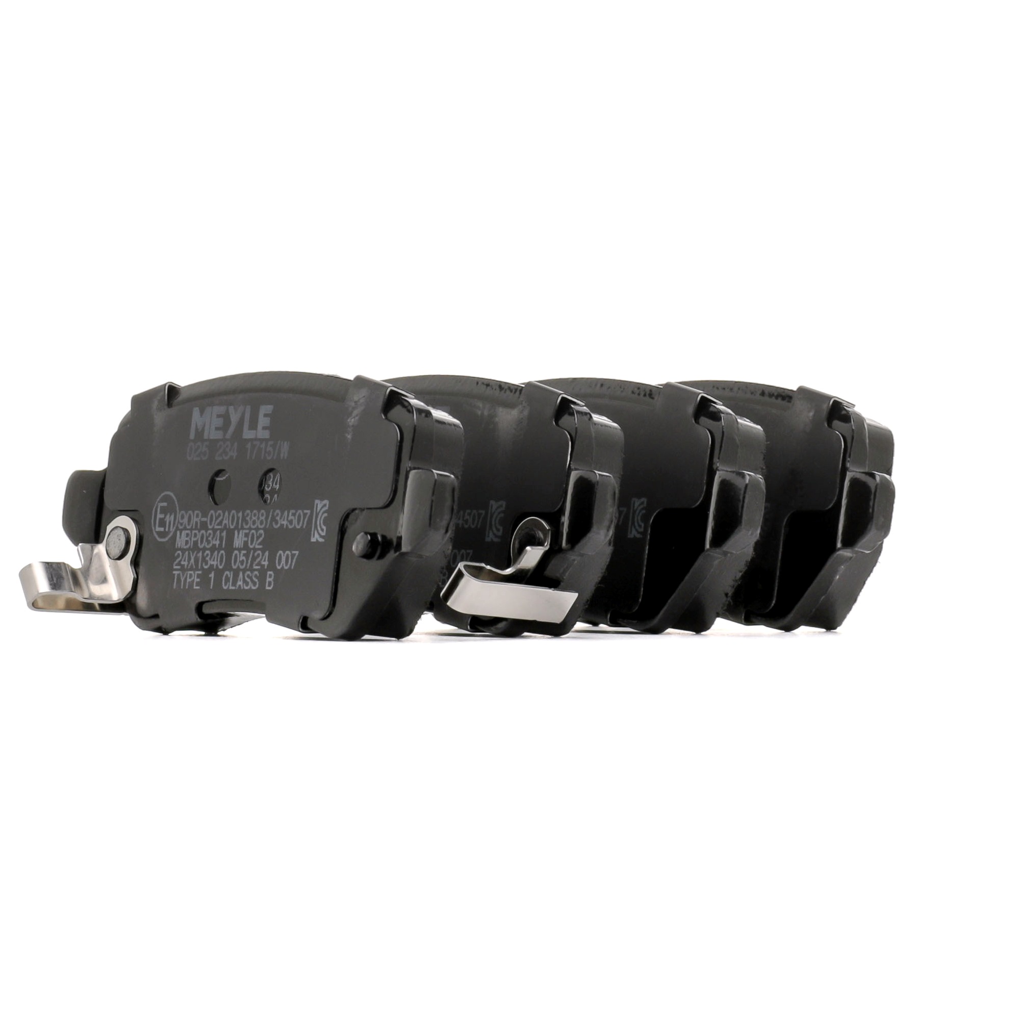 Bremsekloss MEYLE MBP0341 rangering