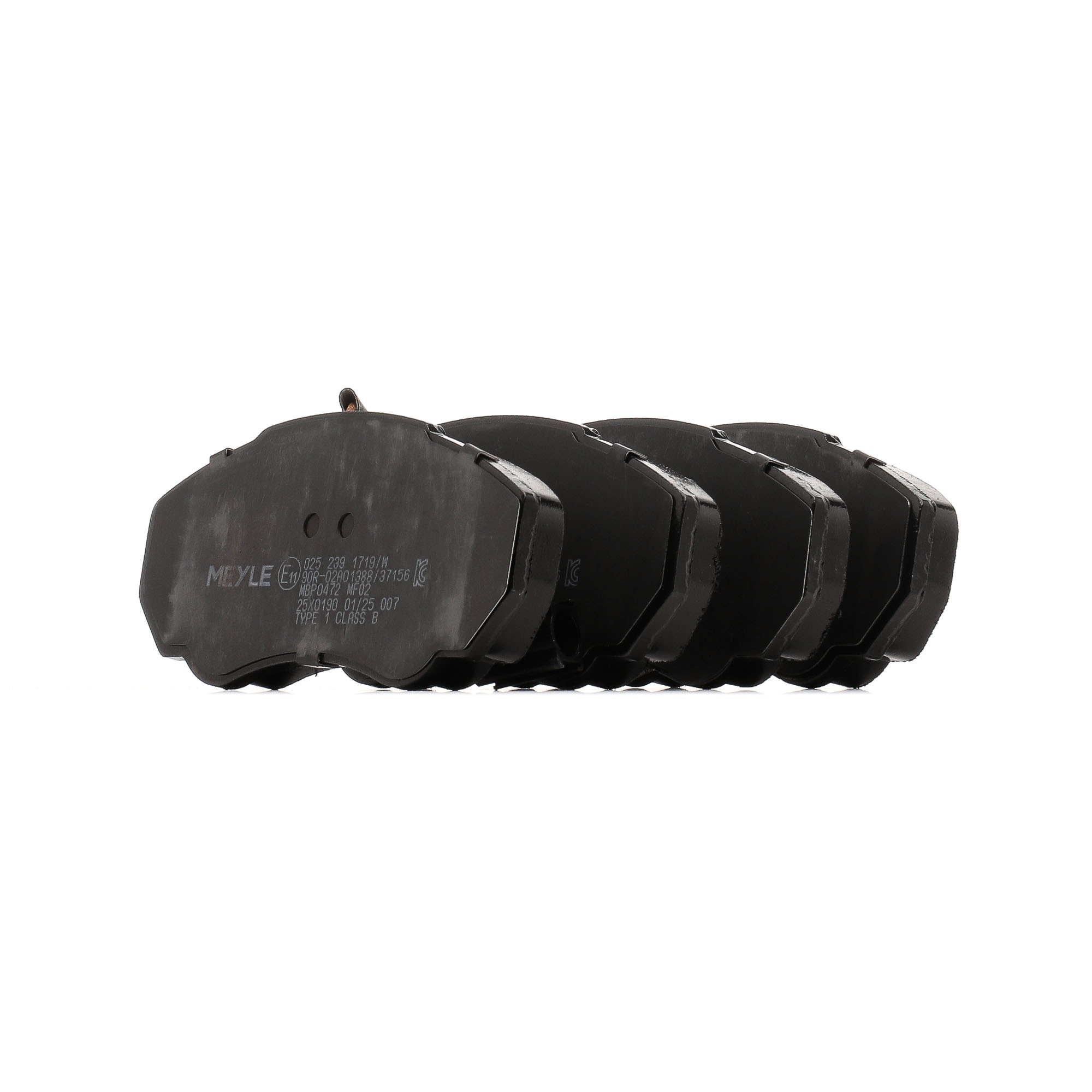 Комплект спирачно феродо, дискови спирачки 425243 MEYLE 0252391719/W VW, PEUGEOT, RENAULT, FIAT, CITROЁN