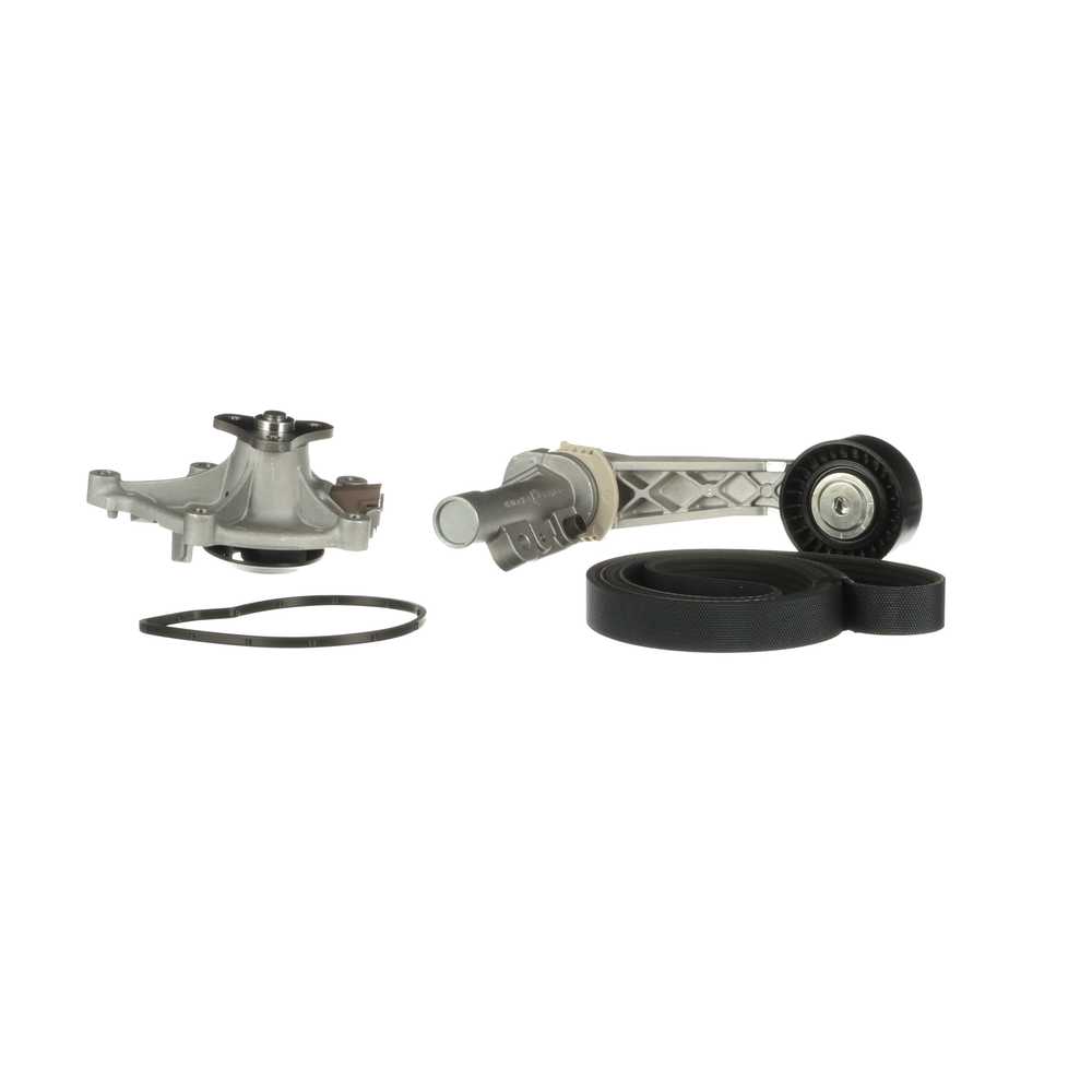 6PK903XS Vannpumpe + kileremsett GATES Mini