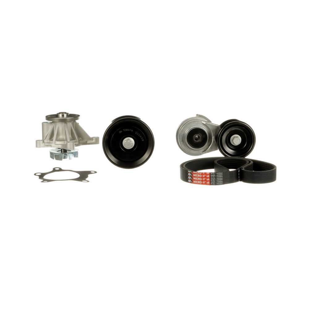 6PK2138 GATES KP96PK2138 genuine Cerato Koup Poly v-belt kit price