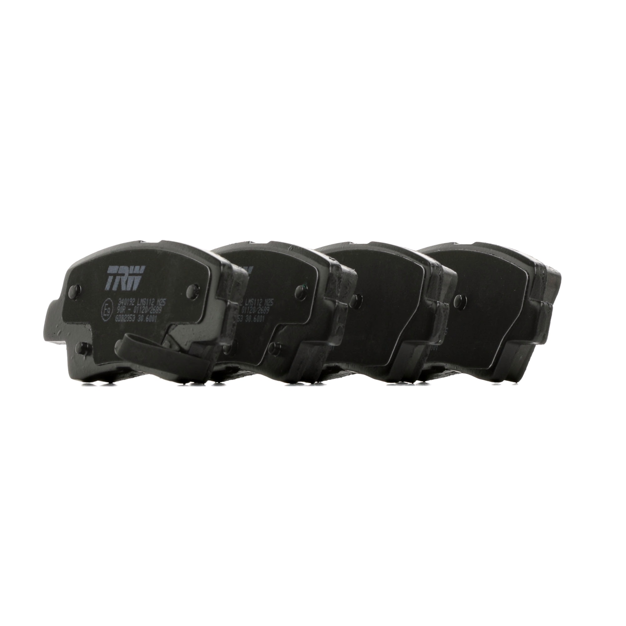 TRW GDB2353 Plaquettes de frein Largeur: 99,8mm, Hauteur: 41,2mm, Épaisseur: 15,5mm