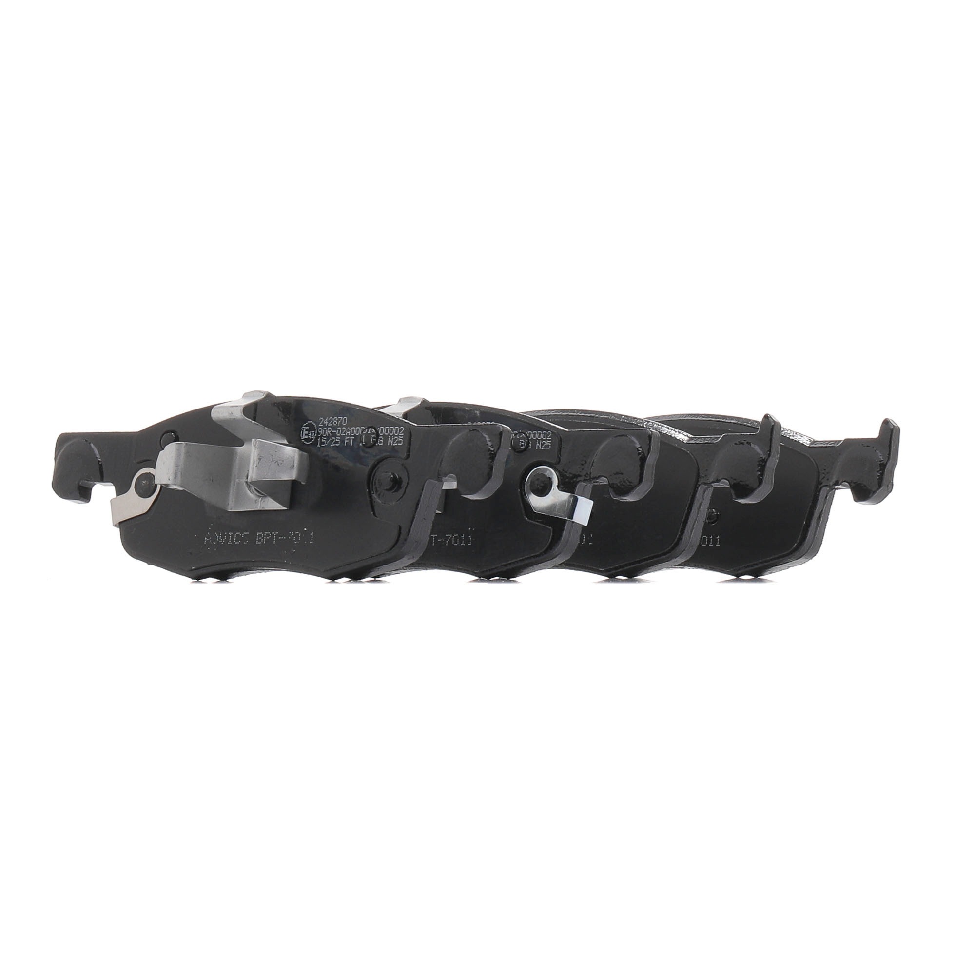 Bremsbeläge BPT-7011 AISIN 04465K0010 TOYOTA, LEXUS