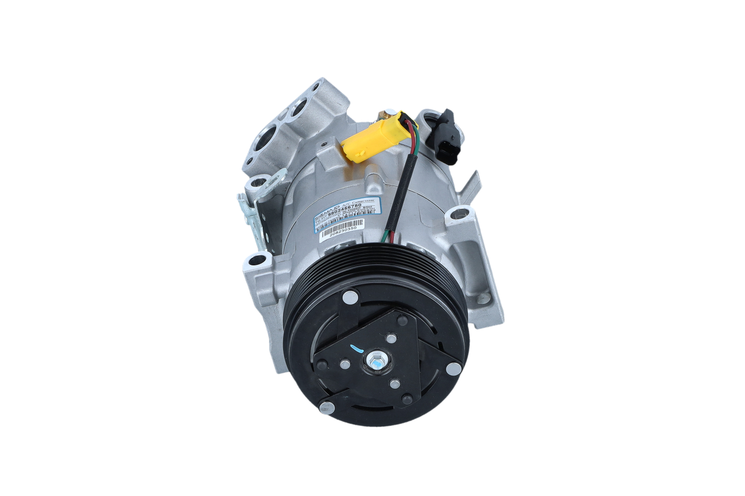 NRF 320044 Compresor AC Fulie curea-Ø: 109mm, Numar de striatii: 6