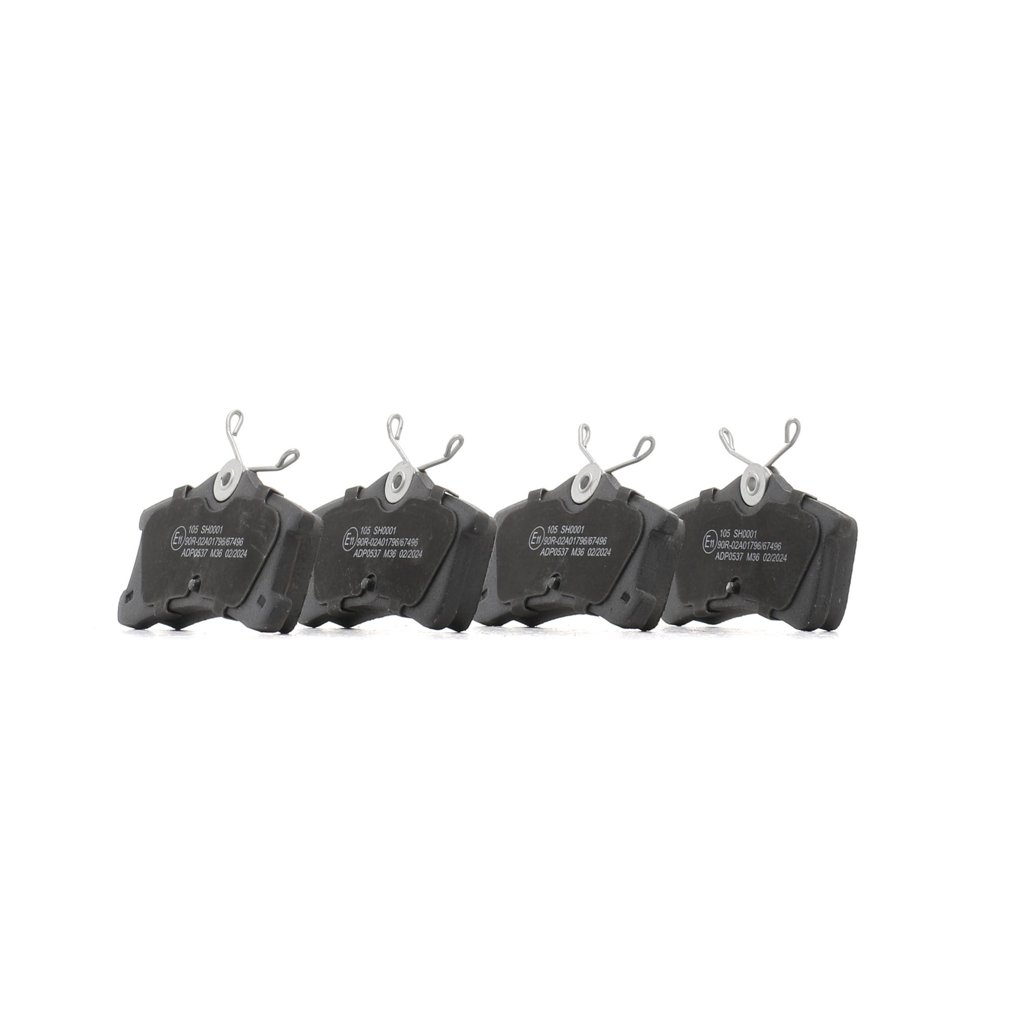 ABAKUS 23102105 Remblokken Toyota Avensis Liftback 2.0 D-4D 110 Pk Diesel 2000