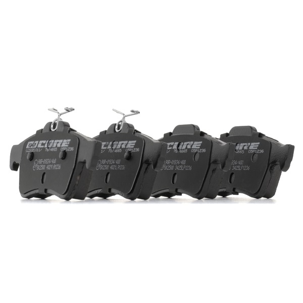 goCORE GCD020011 Bremsbeläge Bremsbeläge 31341331 goCORE GCD020011 VW, FORD, OPEL, RENAULT, MAZDA