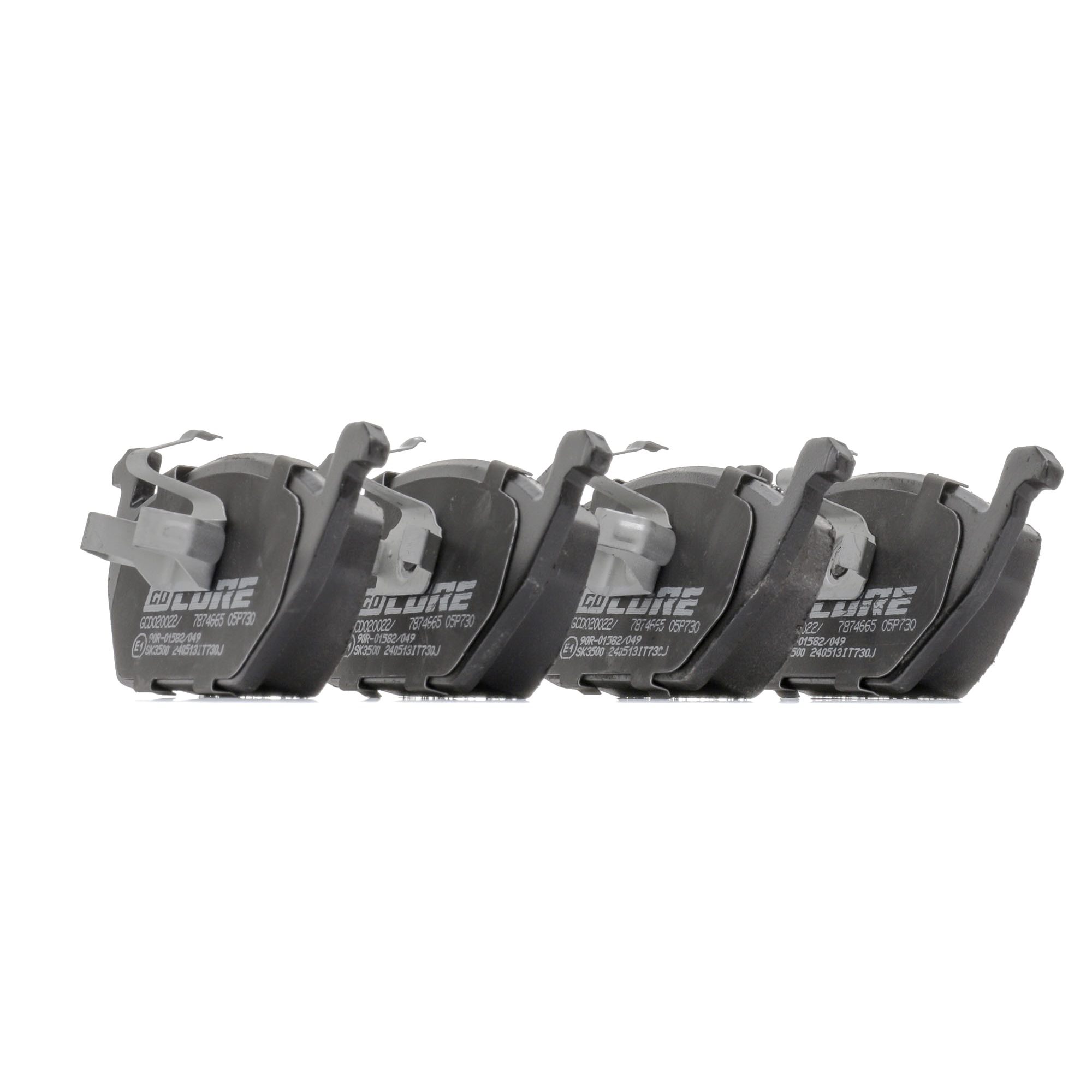 goCORE GCD020022 Remblok VW Fox 5z1 1.0 72 Pk Benzine 2004