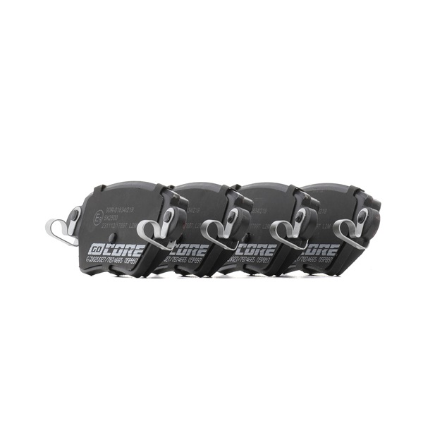 goCORE GCD020027 Bremsbeläge Bremsbeläge C2S20893 goCORE GCD020027 FORD, SEAT, JAGUAR, IVECO