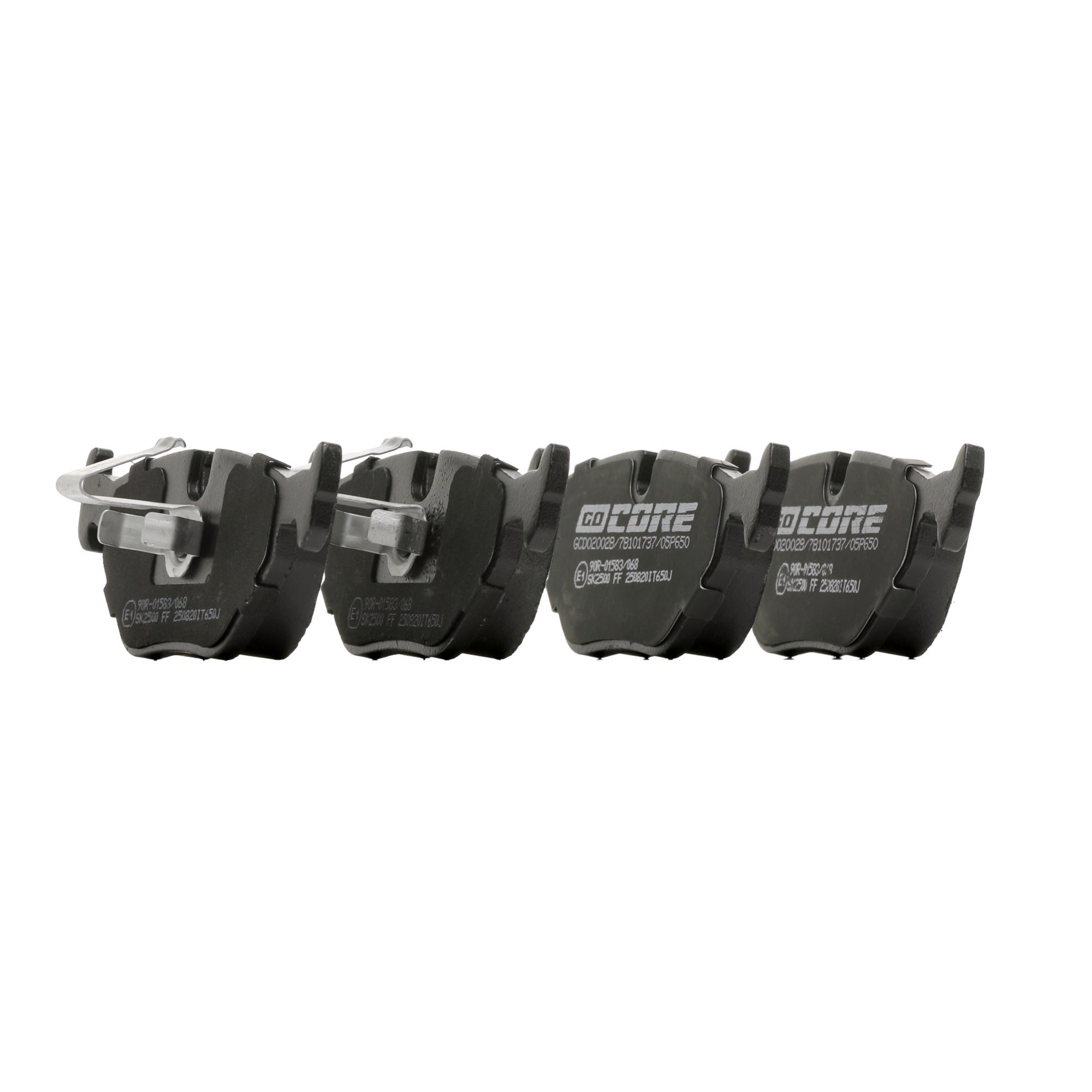 Jarrupalat, levyjarru GCD020028 goCORE 1 163 395 BMW