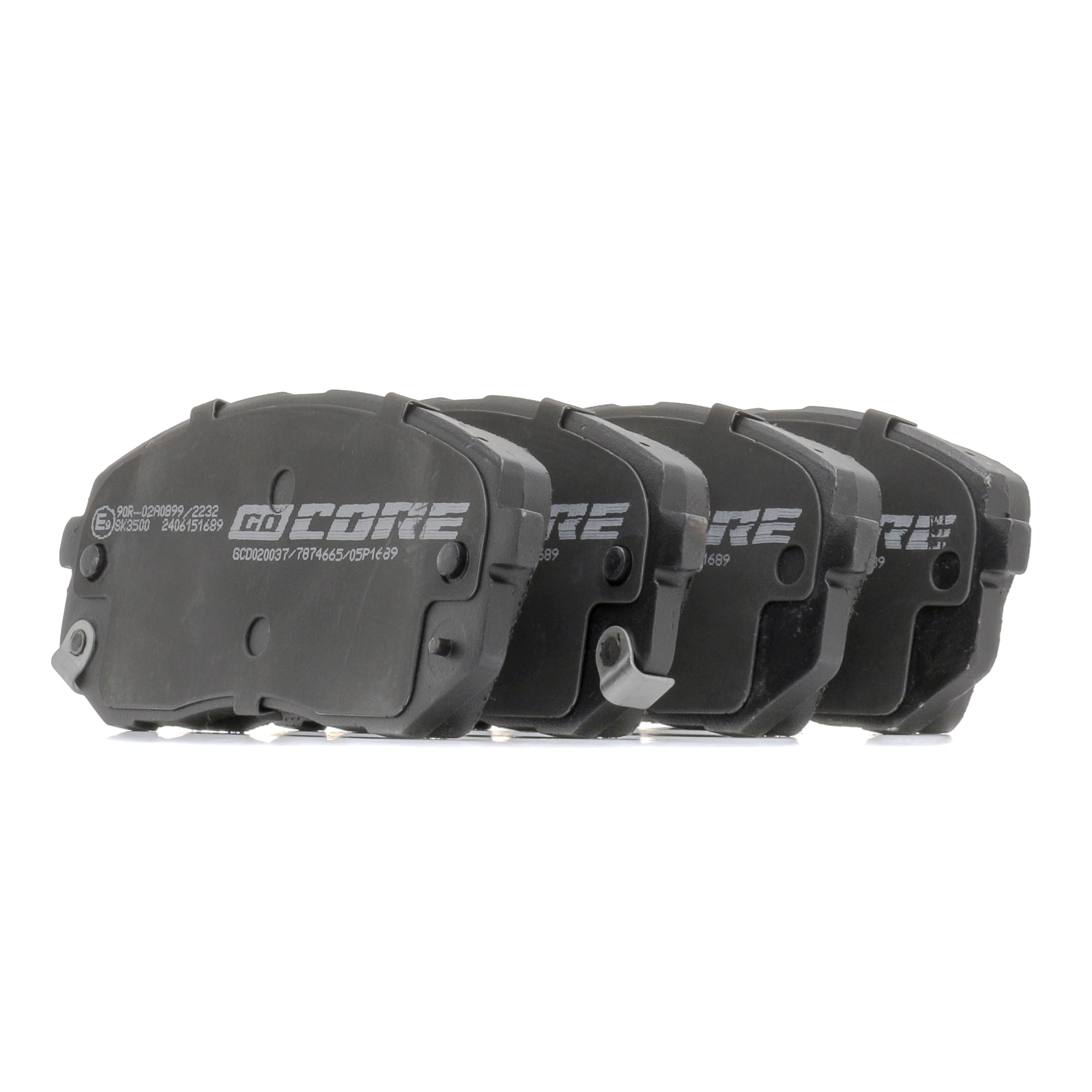 Комплект спирачно феродо, дискови спирачки 58101 3ZA06 goCORE GCD020037 HYUNDAI, KIA