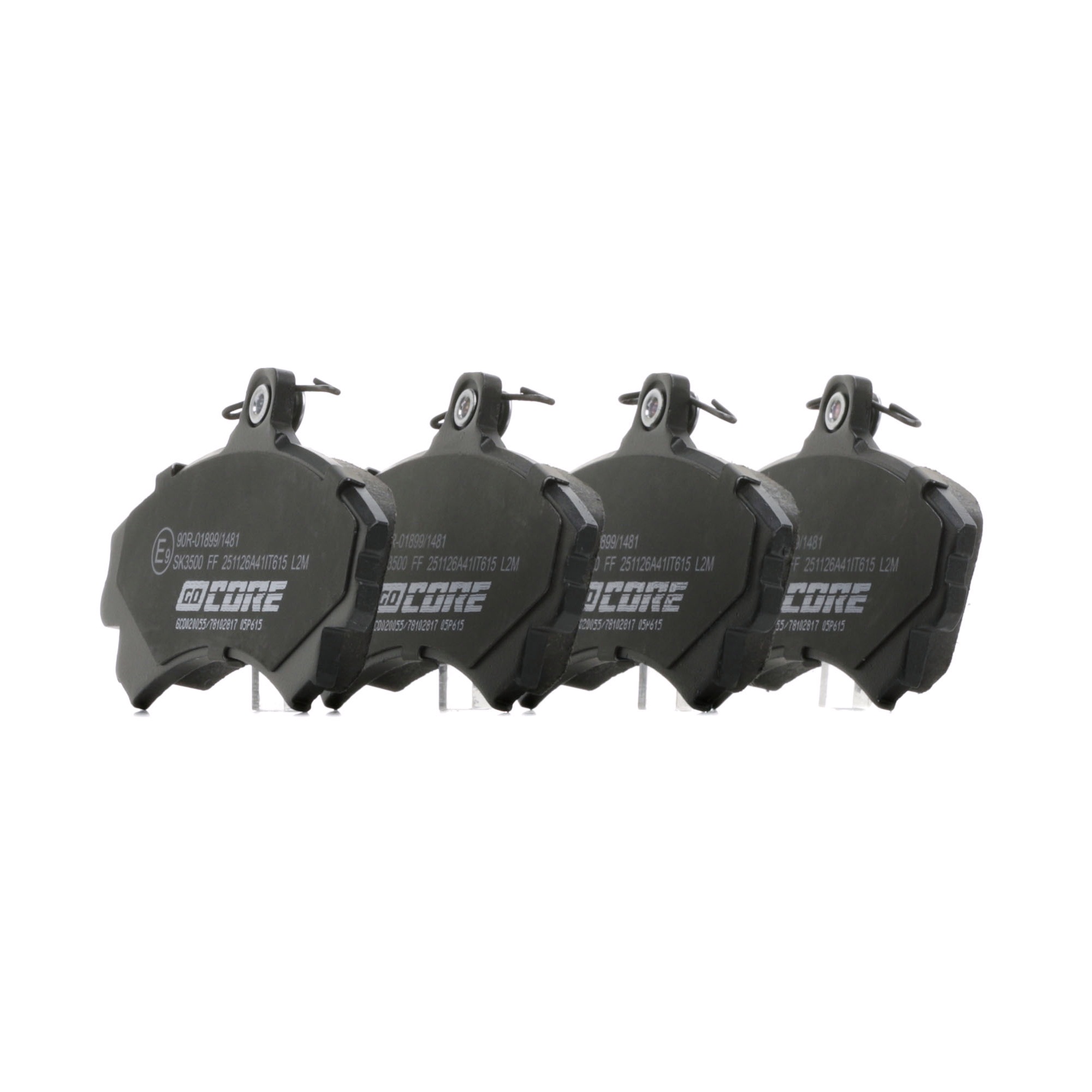 Τακάκια φρένων DBP511117 goCORE GCD020055 SUZUKI, MITSUBISHI, PROTON