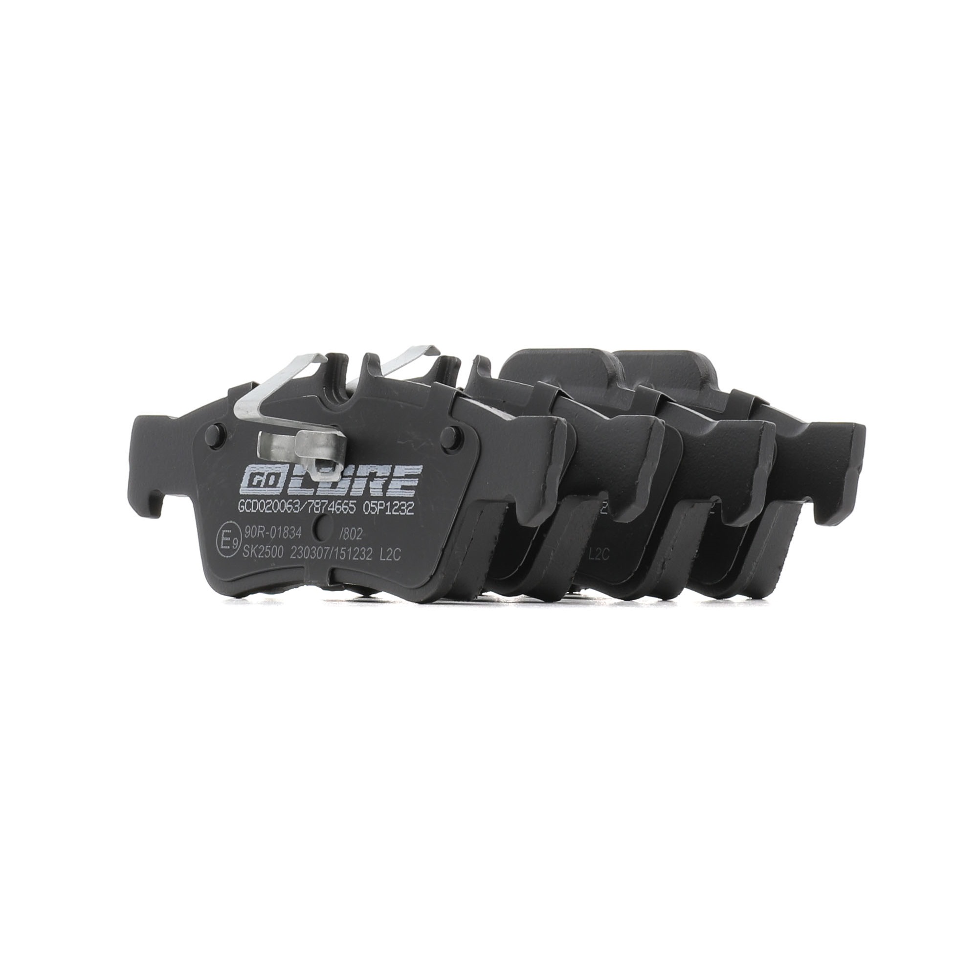goCORE GCD020063 Bremsklötze MERCEDES-BENZ E-Klasse E 220 CDI 2.2 170 PS Diesel