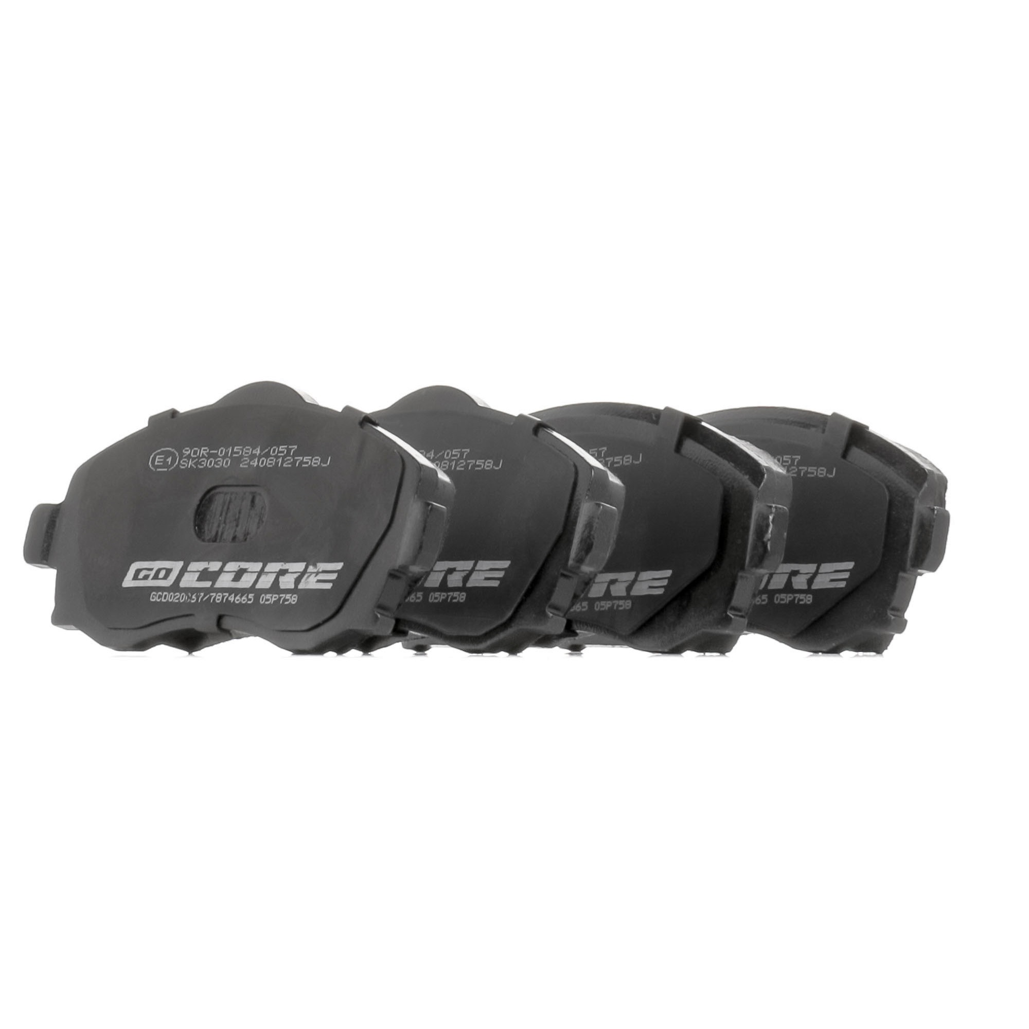 goCORE GCD020067 Plaquettes de frein Corsa C X01 1.2 16V (F08, F68) 75 CV Essence 2005