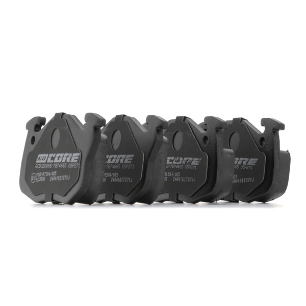 Bremsbeläge GCD020068 goCORE 7701202057 RENAULT, PEUGEOT, CITROЁN, DACIA, RENAULT TRUCKS