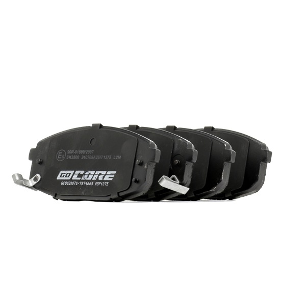 goCORE GCD020070 Bremsbeläge Bremsbeläge 58101 0QA00 goCORE GCD020070 HYUNDAI, KIA