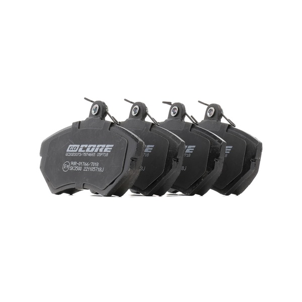 Remblokkenset voor schijfrem goCORE GCD020073