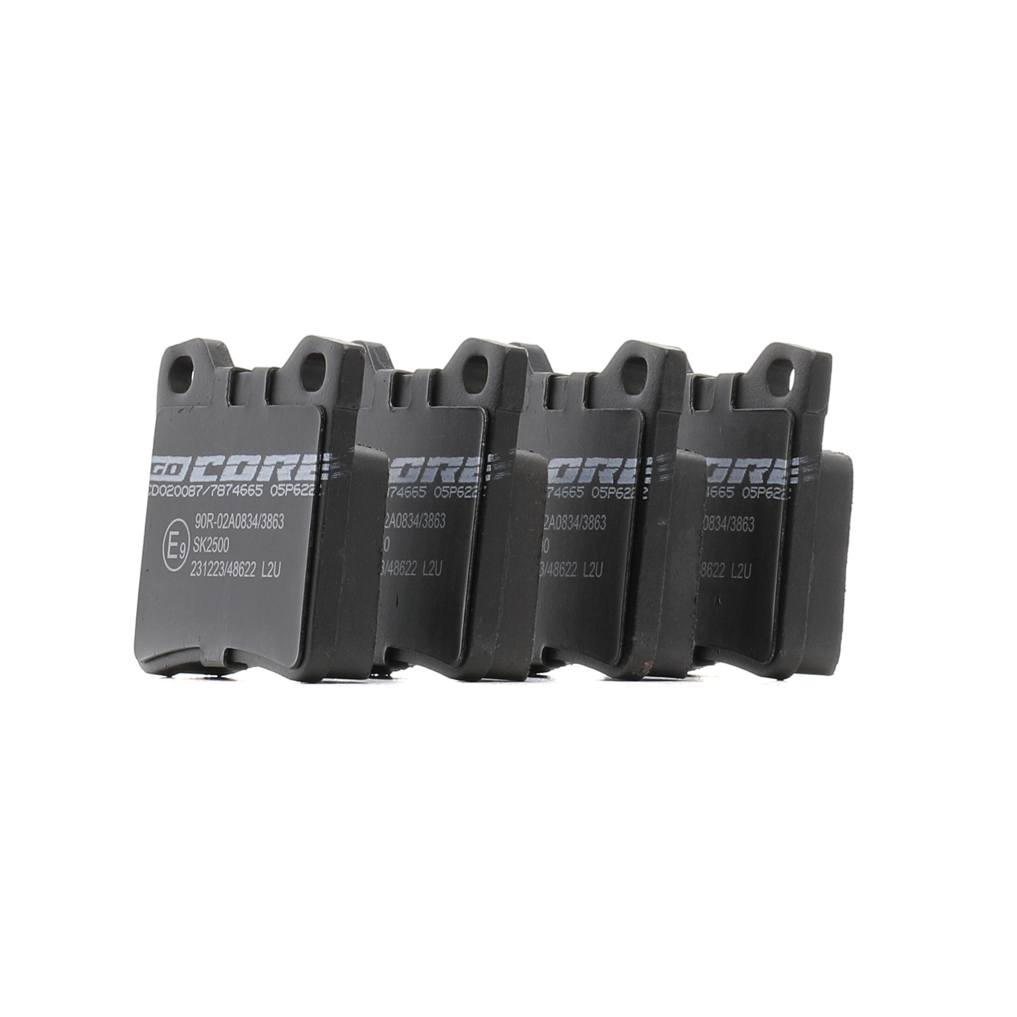 goCORE GCD020087 Remblokken Peugeot 406 Station Wagon 2.0 16V 135 Pk Benzine 2000