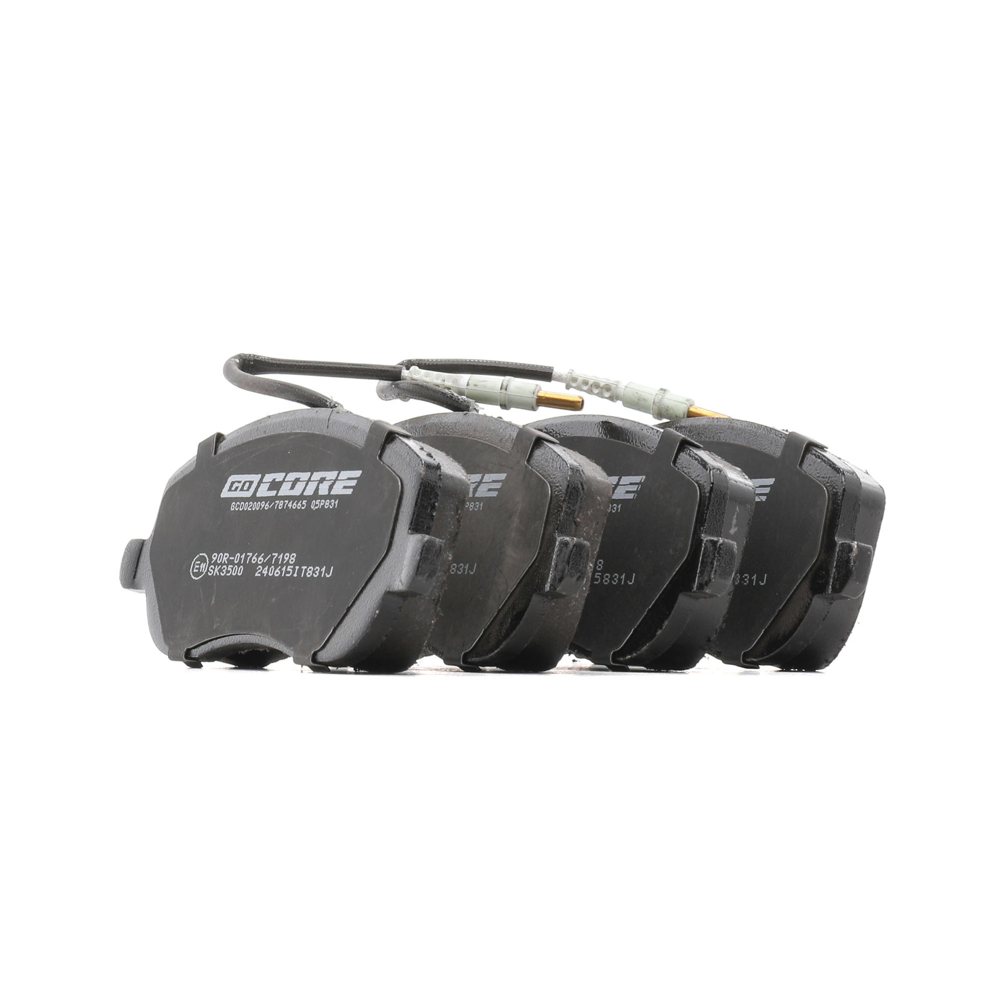 goCORE GCD020096 Накладки CITROËN Jumpy I Бордова платформа/Шаси 2.0 136 K.C. бензин 2006