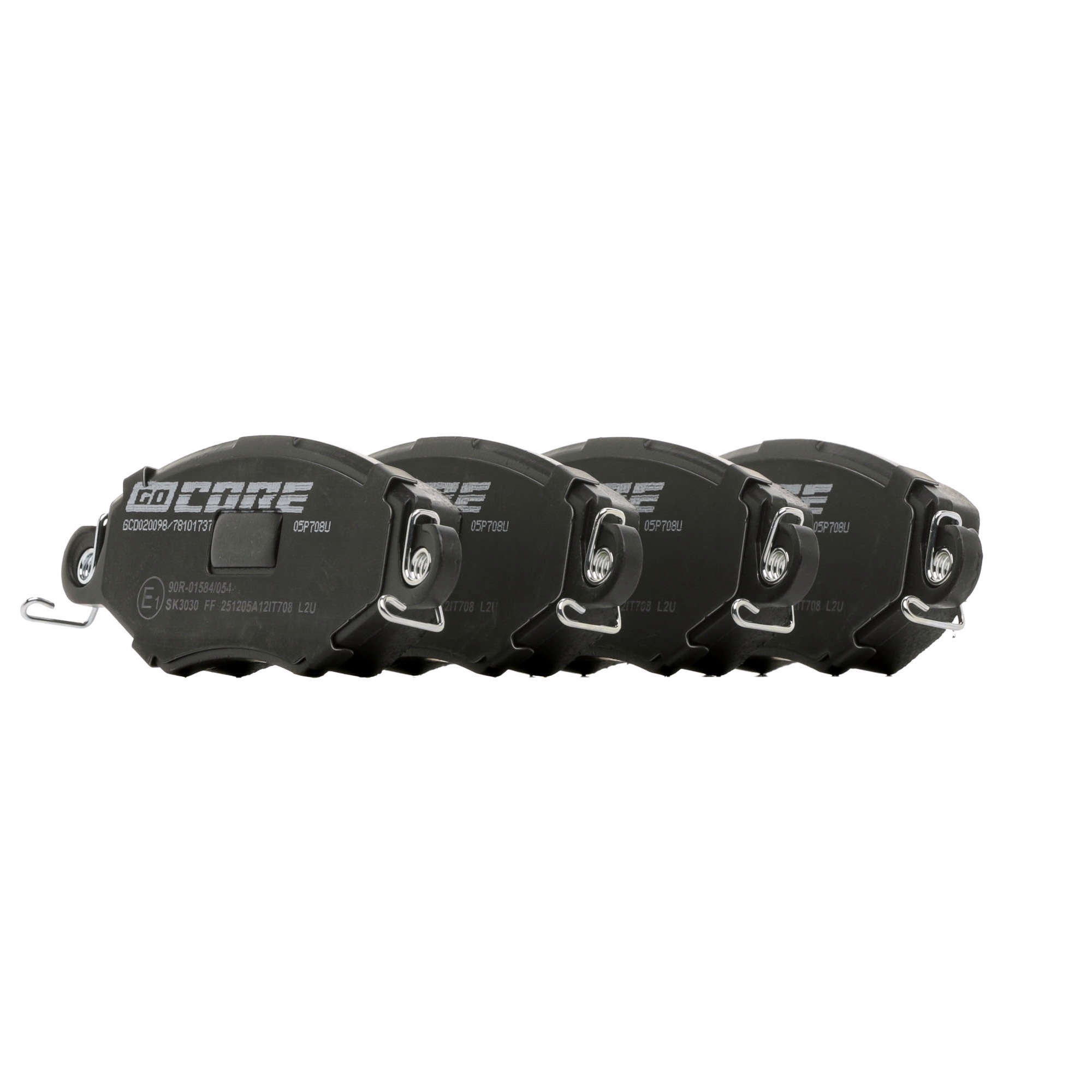 Bremsbeläge 95 623 223 goCORE GCD020098 VW, FIAT, PEUGEOT, CITROЁN, TALBOT