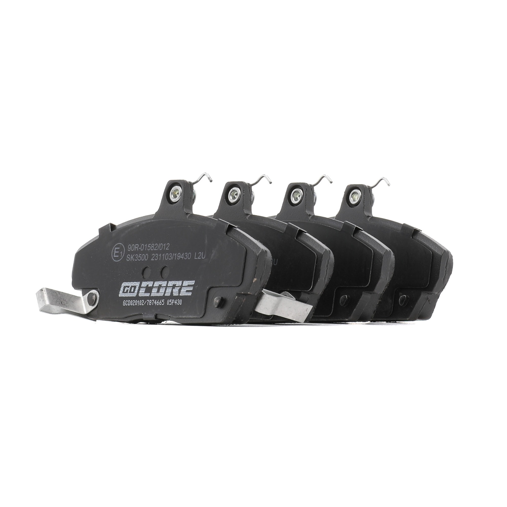 goCORE GCD020102 Remblok Honda Civic EJ7 1.5 i 114 Pk Benzine 1996