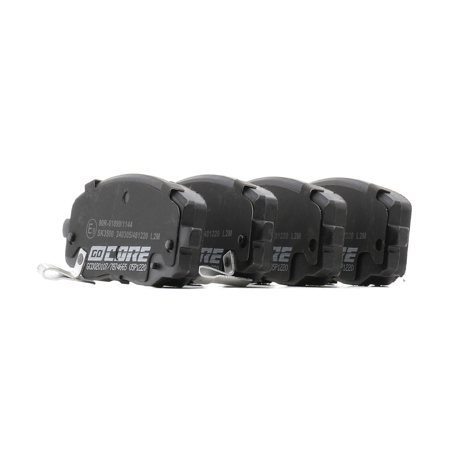 goCORE GCD020107 Remblokken Hyundai i20 pb 1.6 CRDi 116 Pk Diesel 2009
