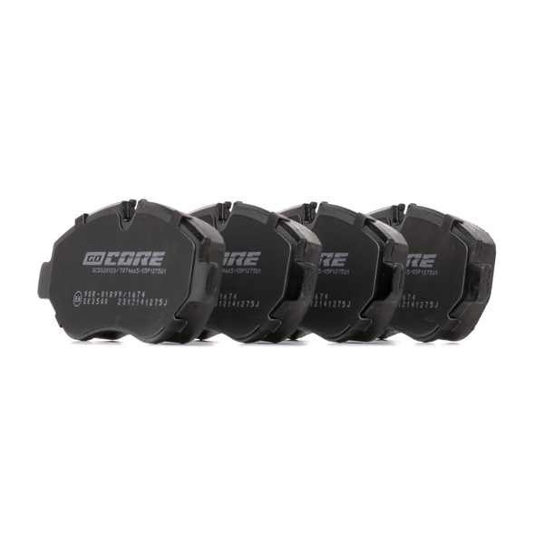 Plaquettes de frein 906 421 04 00 goCORE GCD020123 VOLKSWAGEN, MERCEDES-BENZ
