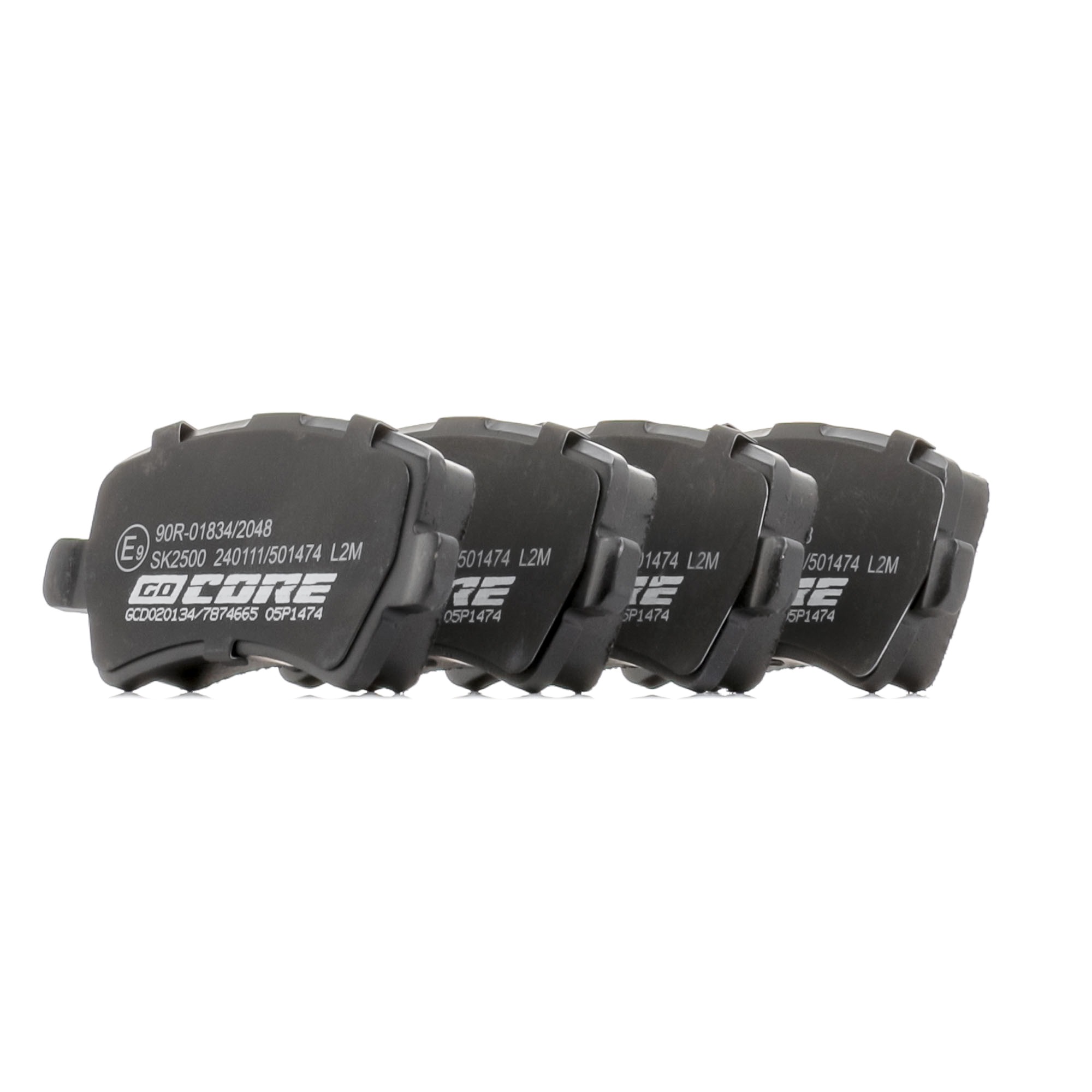 goCORE GCD020134 Bremsklötze VOLVO V70 2.4 D5 215 PS Diesel