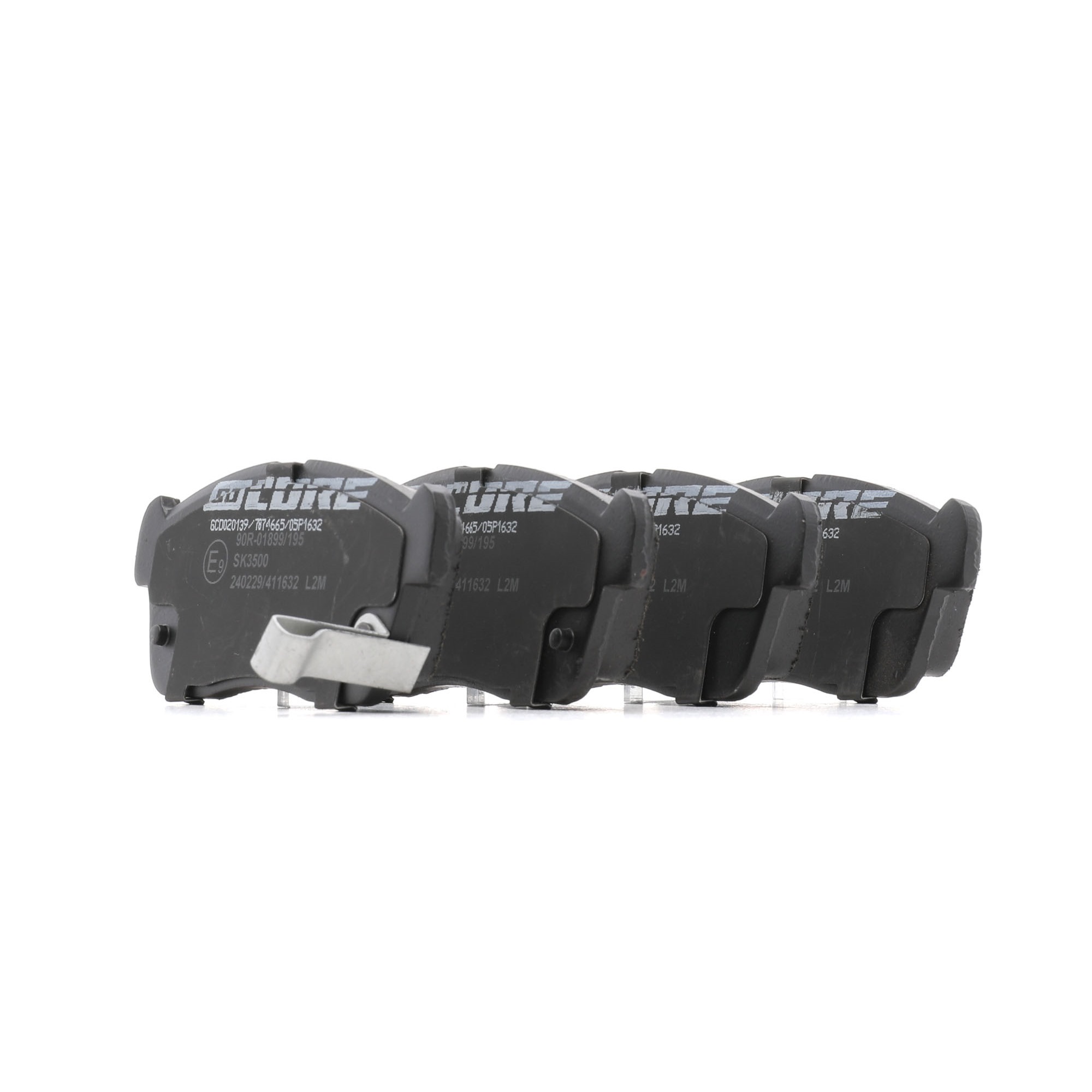 goCORE GCD020139 Remblok DAIHATSU Cuore VII (L275, L276, L285) 1.0 (L276) 70 Pk Benzine 2007