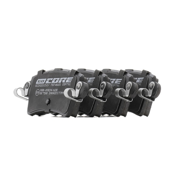 goCORE GCD020158 Bremsbeläge Bremsbeläge GCD020158 goCORE 4403467 OPEL, RENAULT, NISSAN, CHEVROLET, SAAB