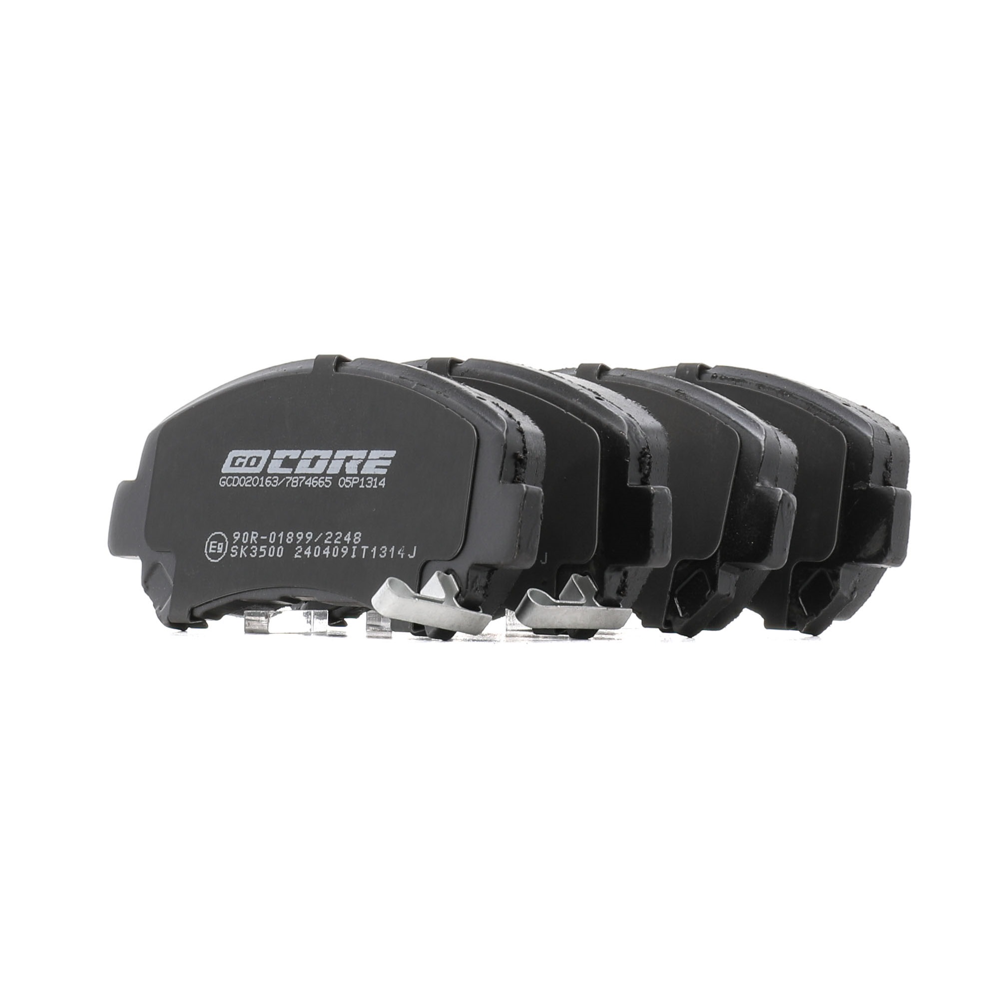 Комплект спирачно феродо, дискови спирачки D1060-9DF0A goCORE GCD020163 NISSAN, CITROЁN, INFINITI, SATURN