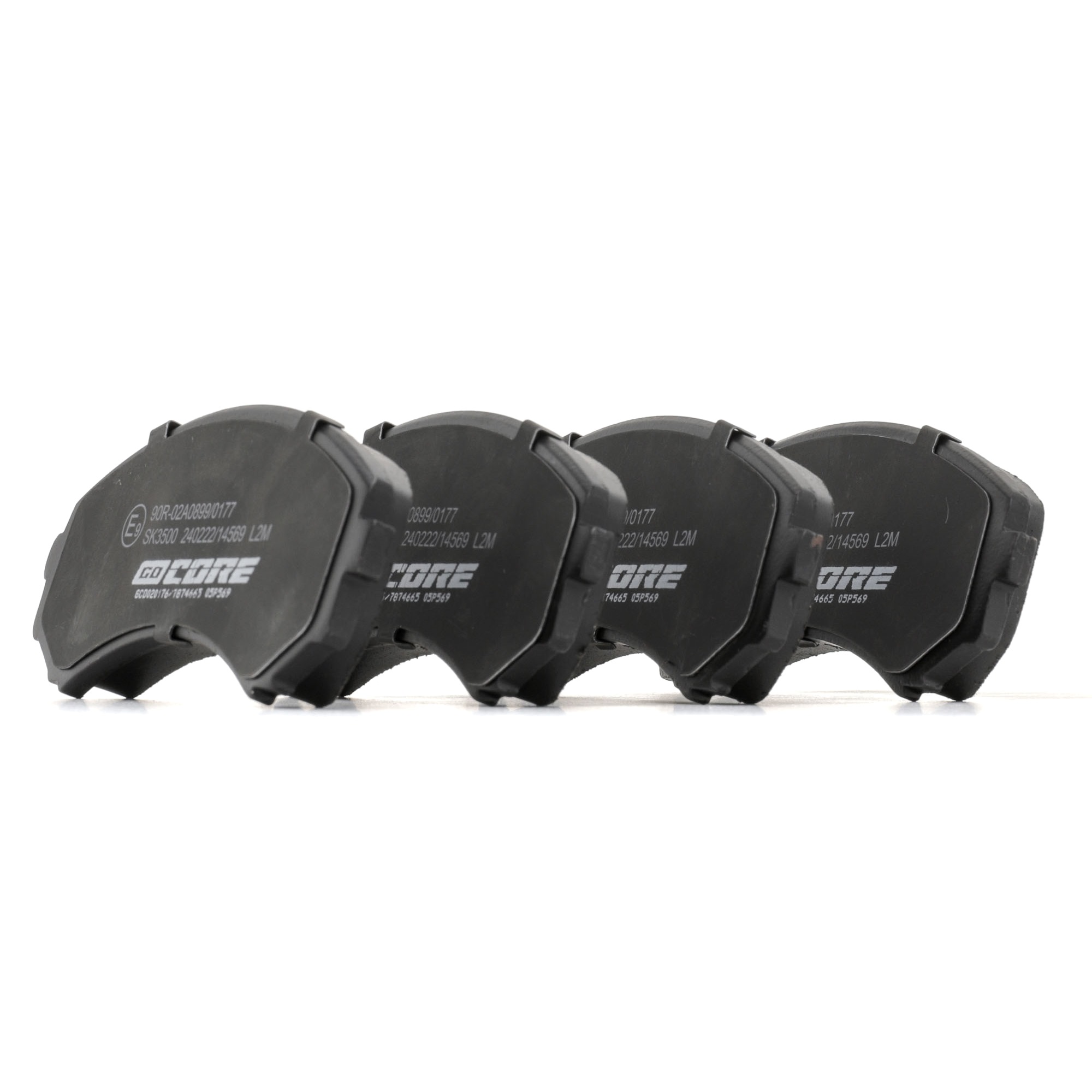 goCORE GCD020176 Plaquettes de frein Mitsubishi Pajero V60 2.5 TDi (V64W, V74W) 115 CV Diesel 2002