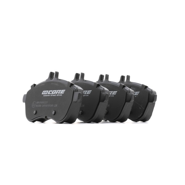 Bremsbeläge GCD020181 goCORE 0074209220 MERCEDES-BENZ, SMART